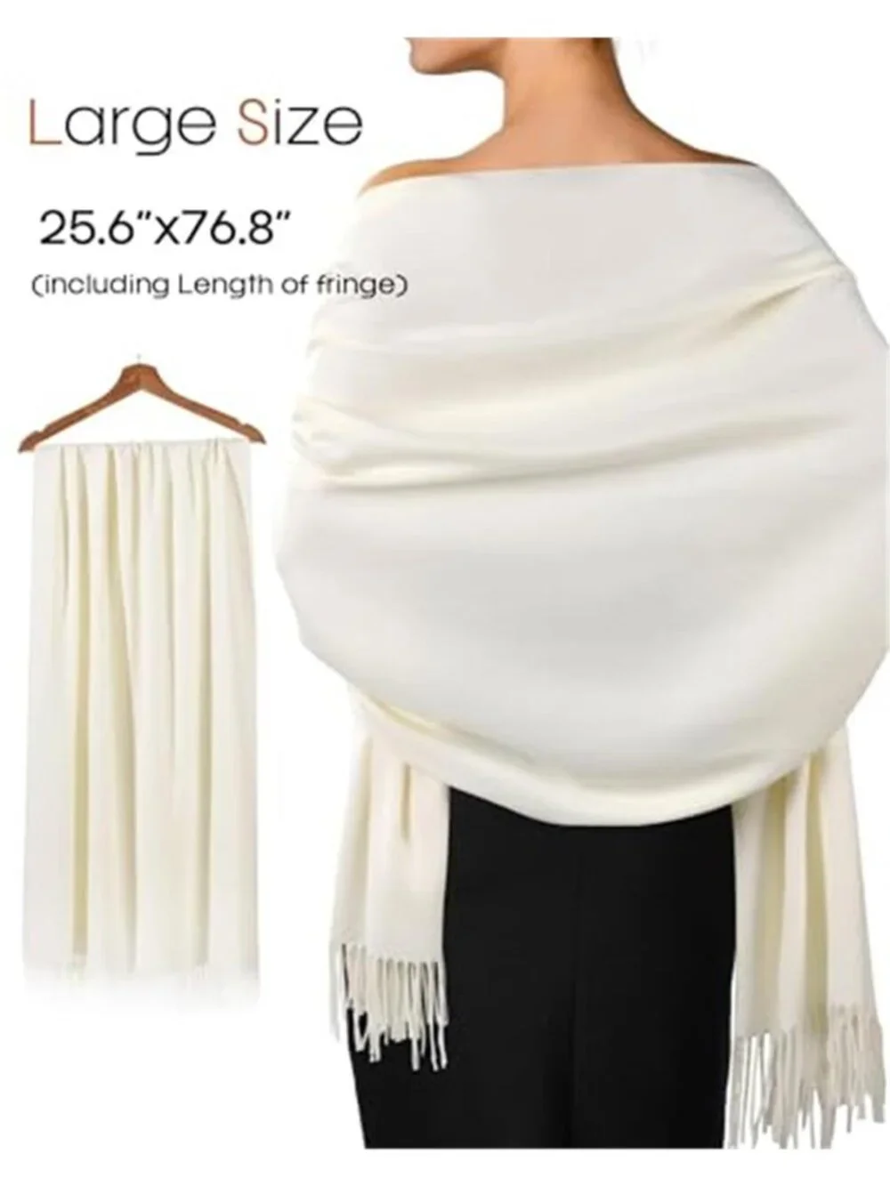 Women's Soft Shawl Wrap Scarf for Wedding Travel